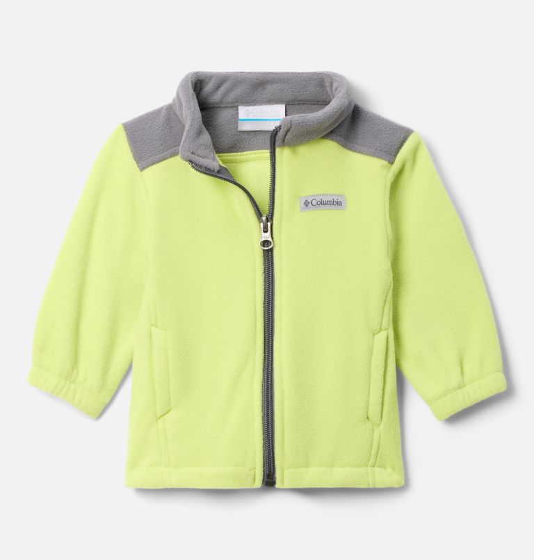 Infant Boys' Castle Dale Full Zip Fleece Jacket, Color: Voltage, City Grey, image 1
