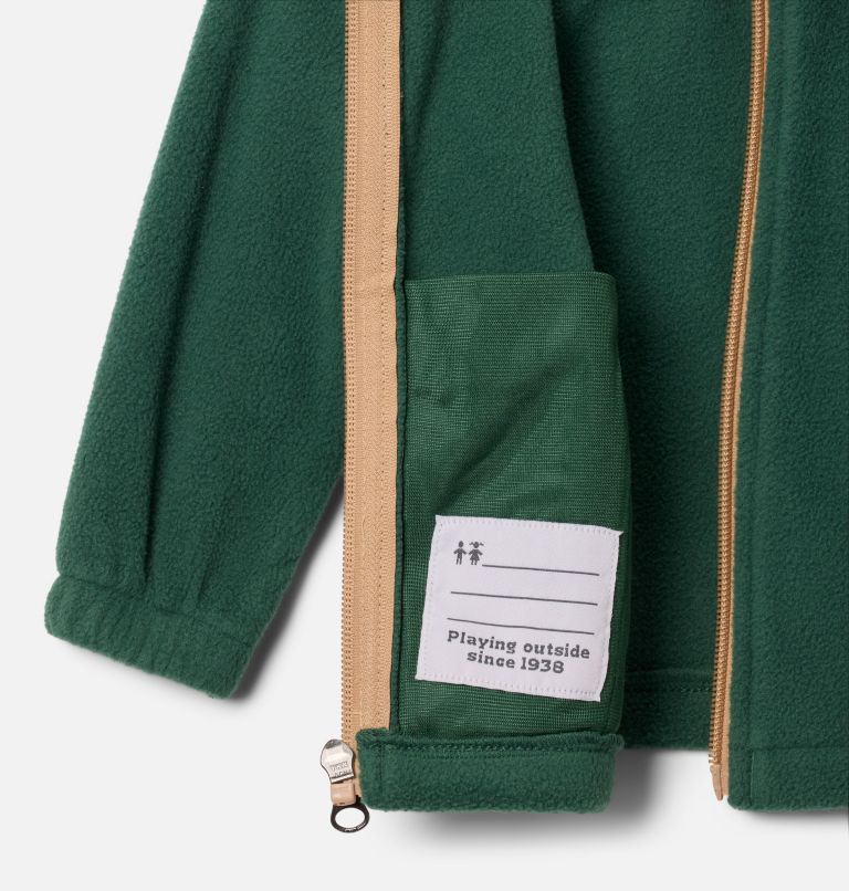 Infant Boys' Castle Dale Full Zip Fleece Jacket, Color: Rain Forest, Canoe, image 3