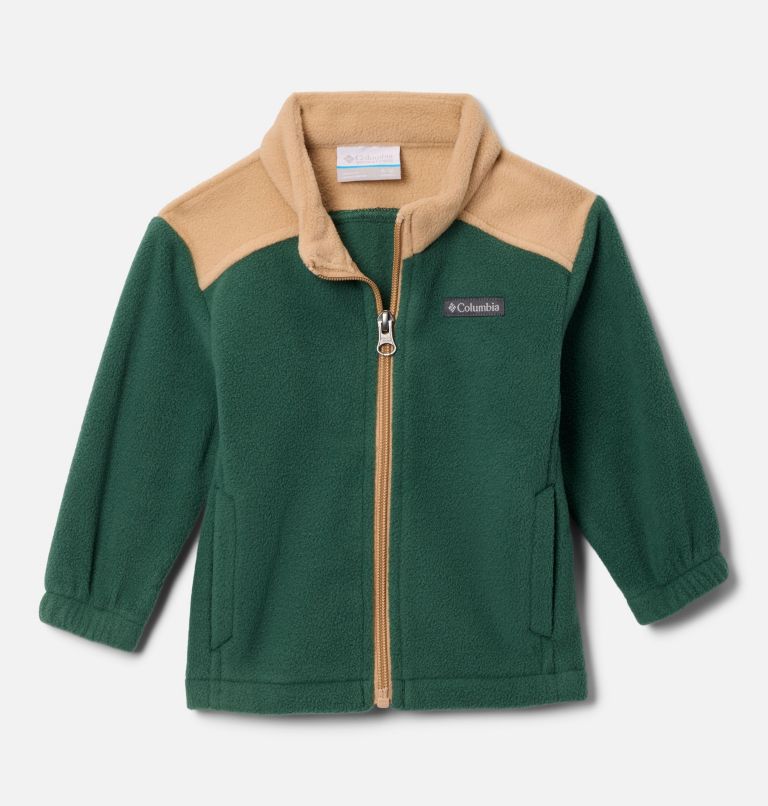 Infant Boys' Castle Dale Full Zip Fleece Jacket, Color: Rain Forest, Canoe, image 1