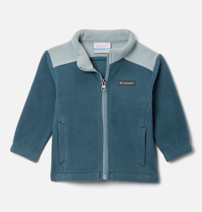 Infant Boys' Castle Dale Full Zip Fleece Jacket, Color: Everblue, Crushed Blue, image 1