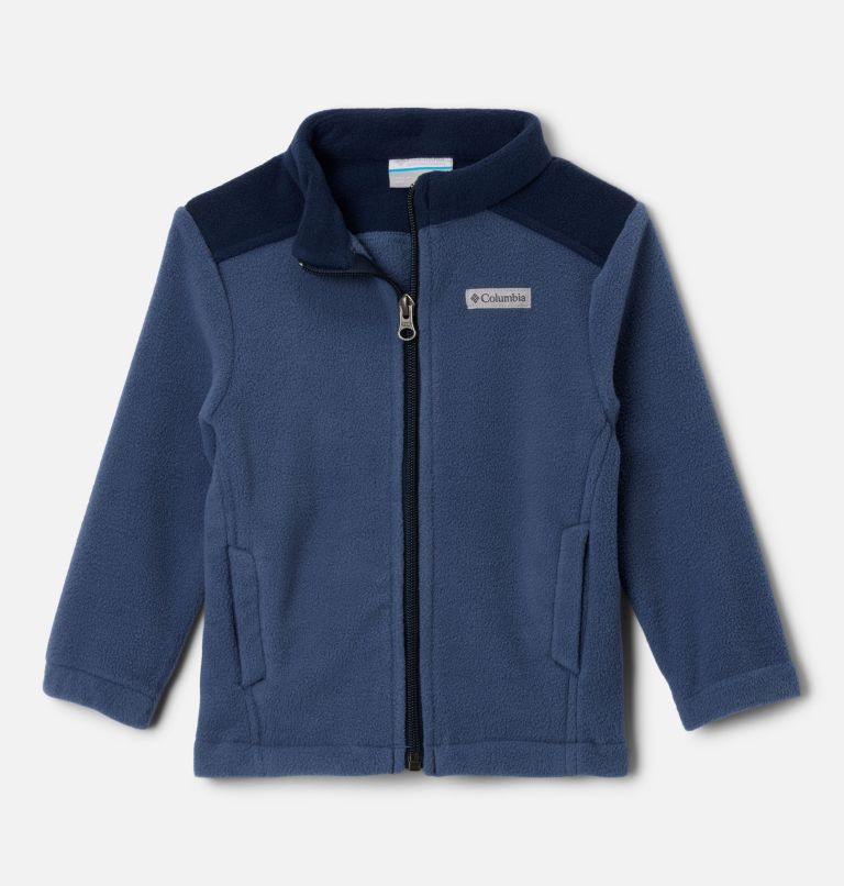 Infant Boys' Castle Dale Full Zip Fleece Jacket, Color: Dark Mountain, Collegiate Navy, image 1