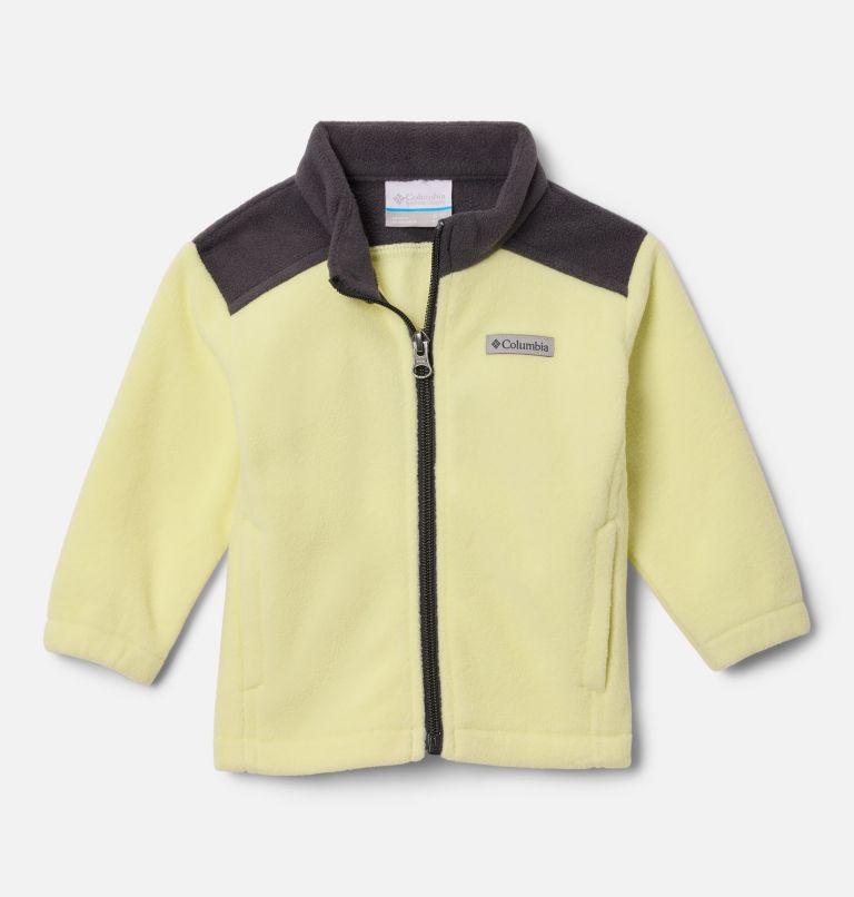 Infant Boys' Castle Dale Full Zip Fleece Jacket, Color: Citron Haze, Shark, image 1