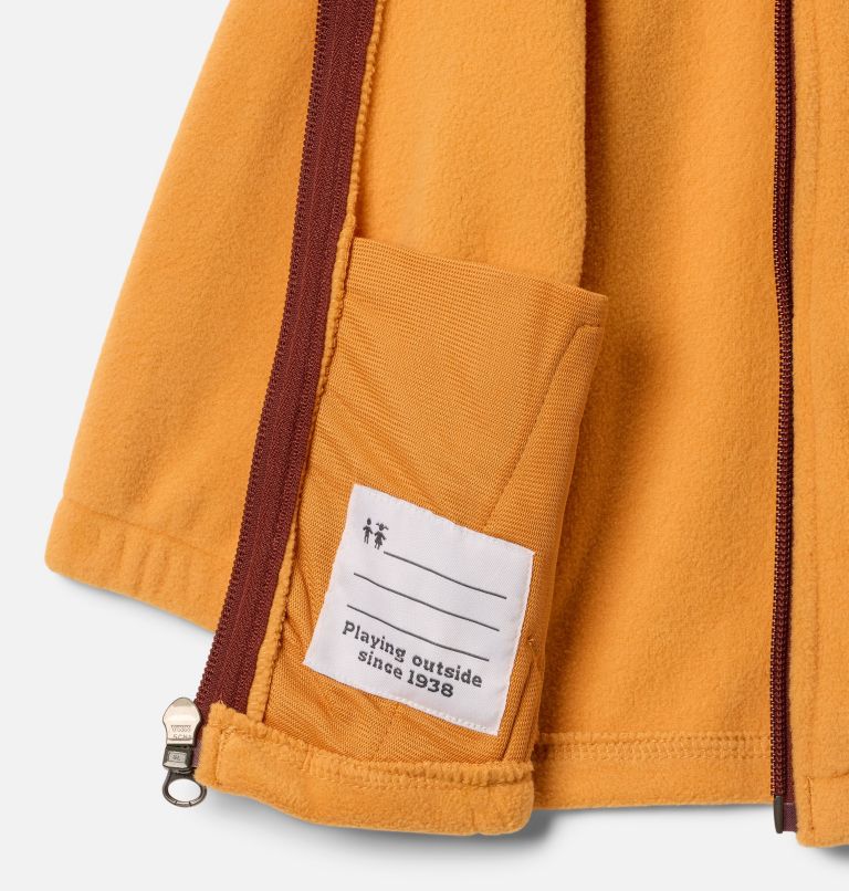 Infant Boys' Castle Dale Full Zip Fleece Jacket, Color: Sunstone, Spice, image 3