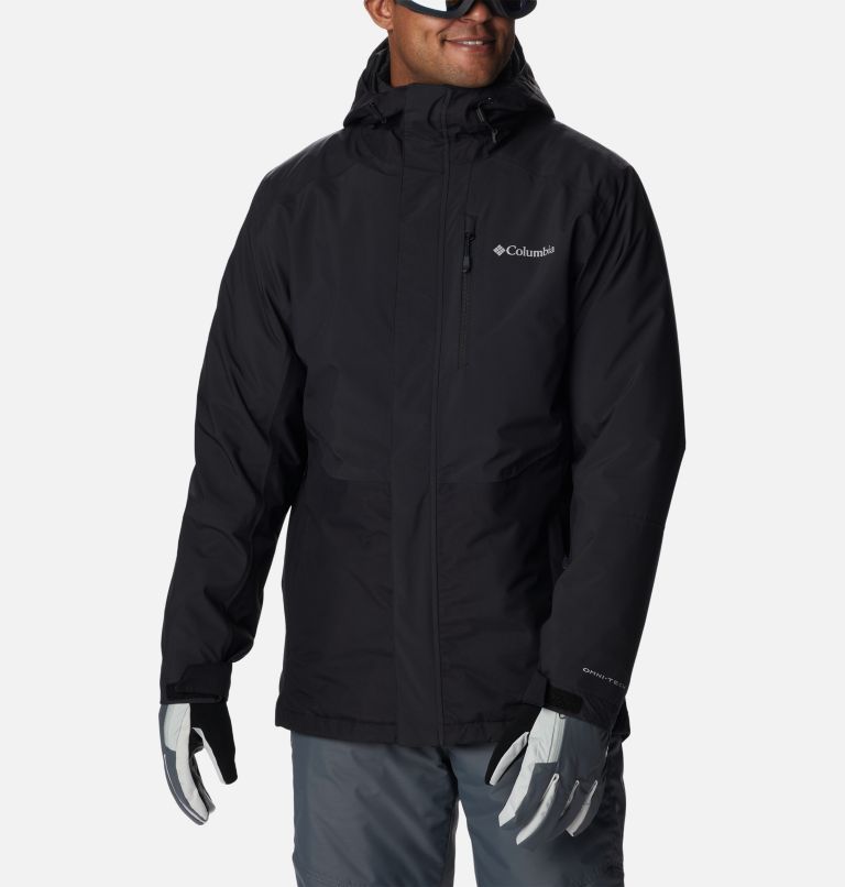 Men's Snow Glide Interchange Jacket, Color: Black