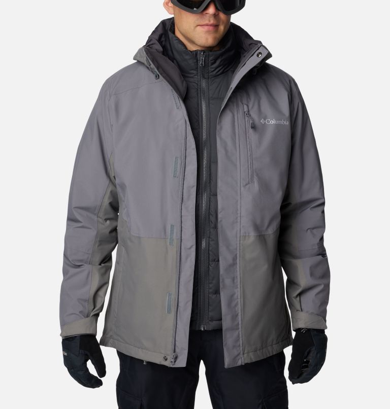 Columbia visible whiteout deals men's interchange jacket