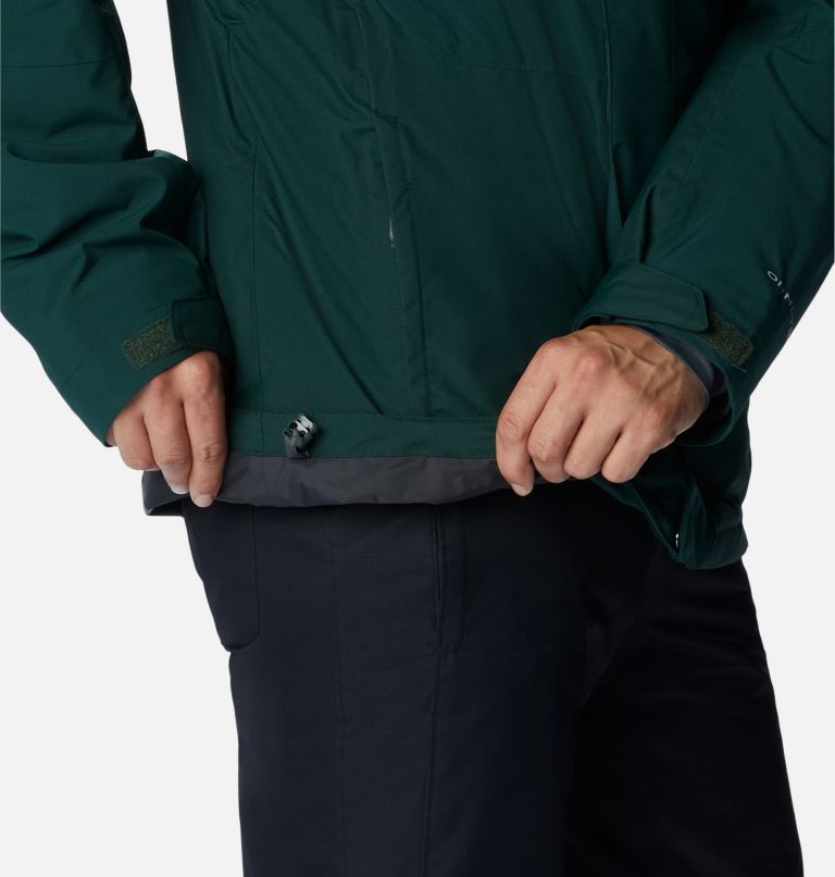 Men's Snow Glide Interchange Jacket, Color: Spruce, image 10