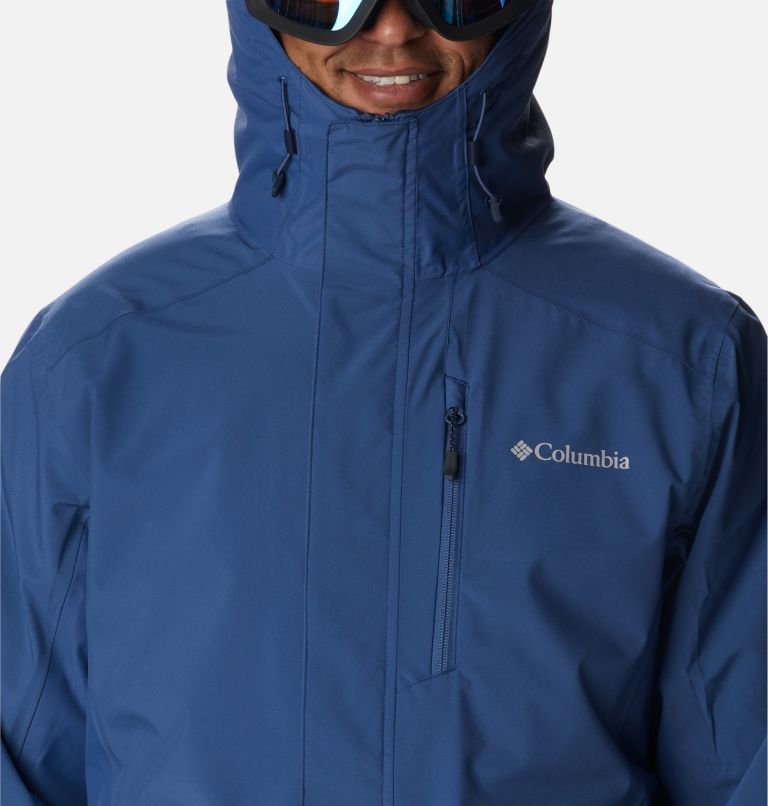 Thumbnail: Men's Snow Glide Interchange Jacket, Color: Night Tide, image 4