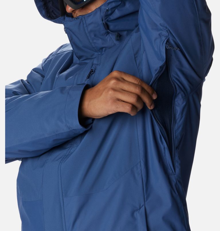 Thumbnail: Men's Snow Glide Interchange Jacket, Color: Night Tide, image 9