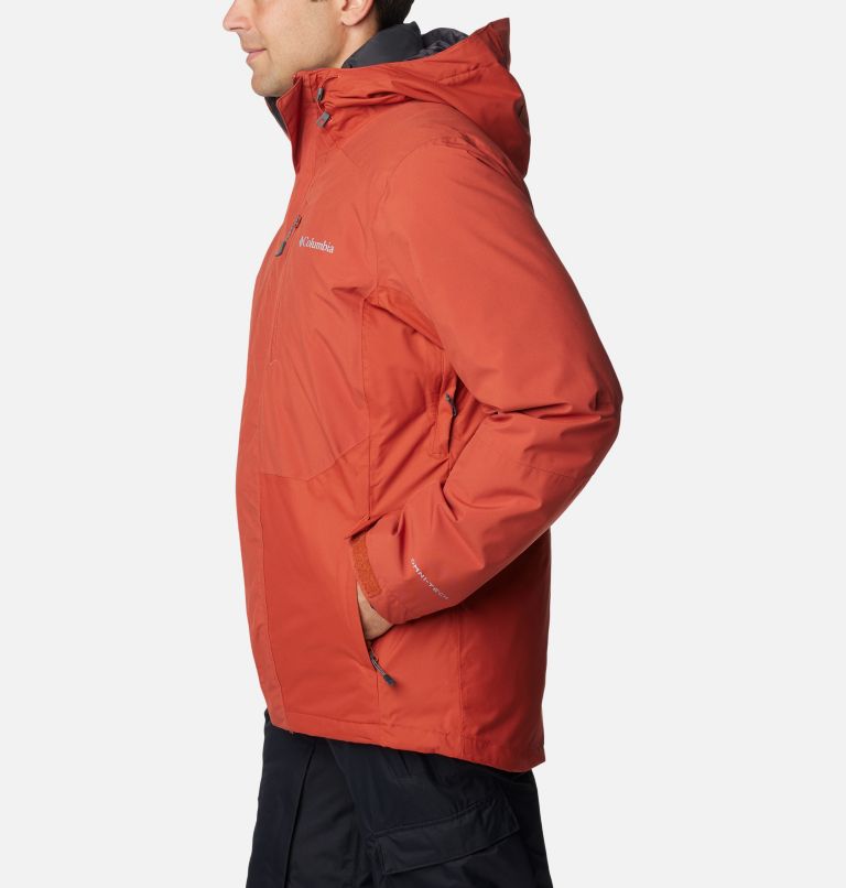 Thumbnail: Men's Snow Glide Interchange Jacket, Color: Warp Red, image 3