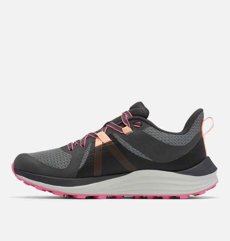 Womens' Escape Pursuit Outdry Shoe, Color: Dark Grey, Wild Geranium, image 5