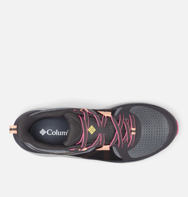 Women’s Escape Pursuit Waterproof Hiking Shoe, Color: Dark Grey, Wild Geranium, image 3