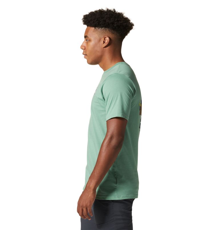 Thumbnail: T-shirt à manches courtes Pack Yak Homme, Color: Aloe, image 3