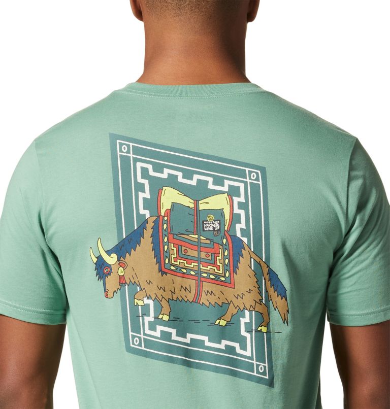 Thumbnail: T-shirt à manches courtes Pack Yak Homme, Color: Aloe, image 5