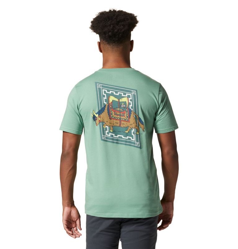 T-shirt à manches courtes Pack Yak Homme, Color: Aloe, image 2