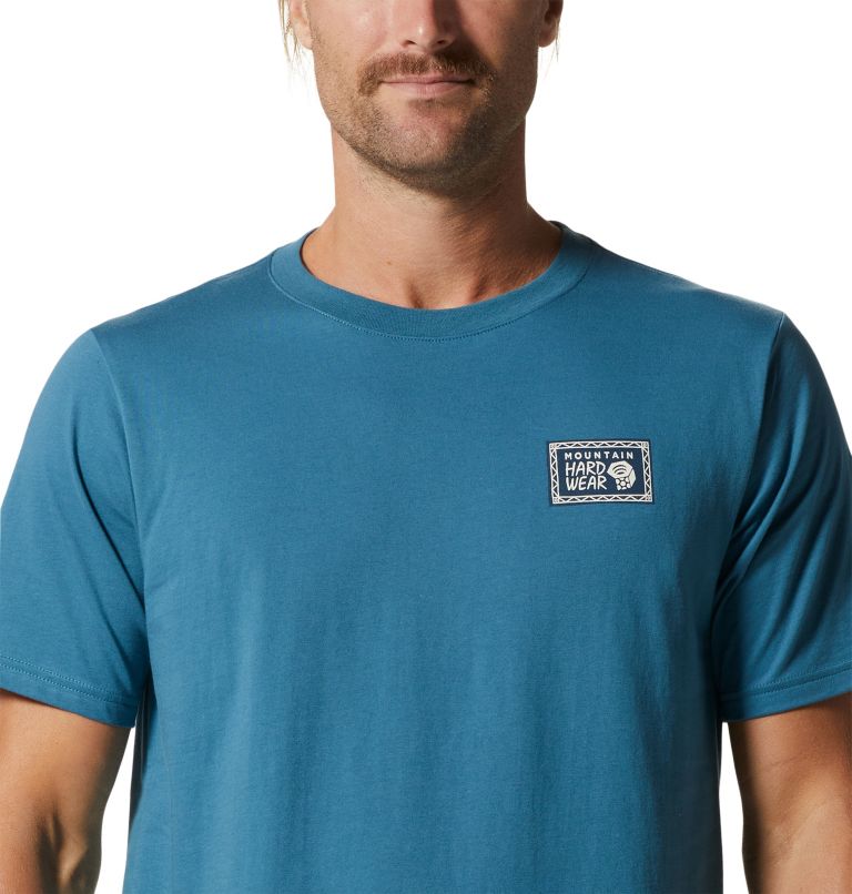 T-shirt à manches courtes Pack Yak Homme, Color: Caspian, image 4