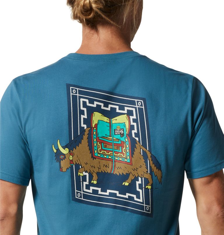 T-shirt à manches courtes Pack Yak Homme, Color: Caspian, image 5