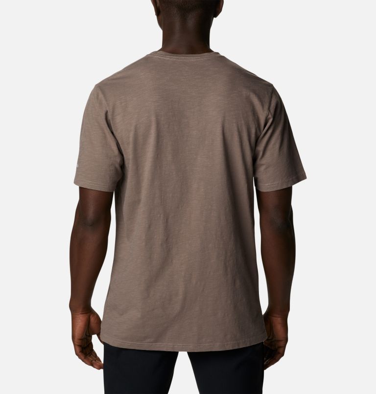 Columbia Basic Logo Organic Cotton T-Shirt - Brown