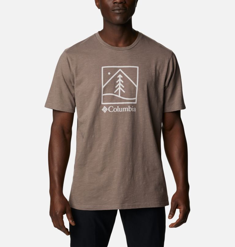 Thumbnail: Men's Break it Down T-Shirt, Color: Iron, Plant It Graphic, image 1