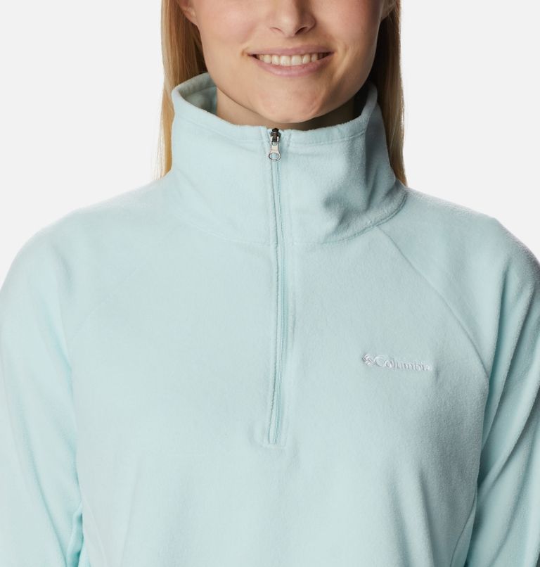 Thumbnail: Women’s Glacial II Casual Cropped Fleece, Color: Icy Morn, image 4