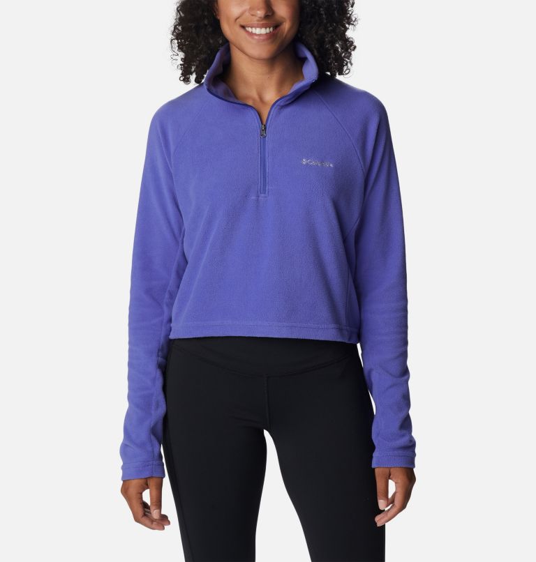 Forro polar corto casual Glacial II para mujer, Color: Purple Lotus, image 1