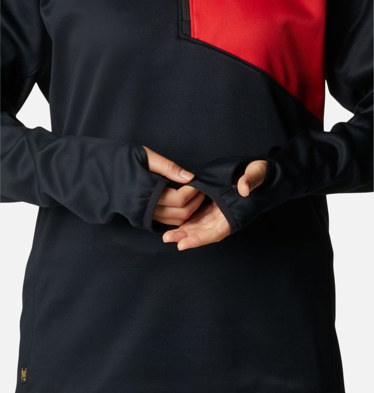 Thumbnail: Men's Bubba Wallace Quarter Zip Pullover, Color: Black, image 11