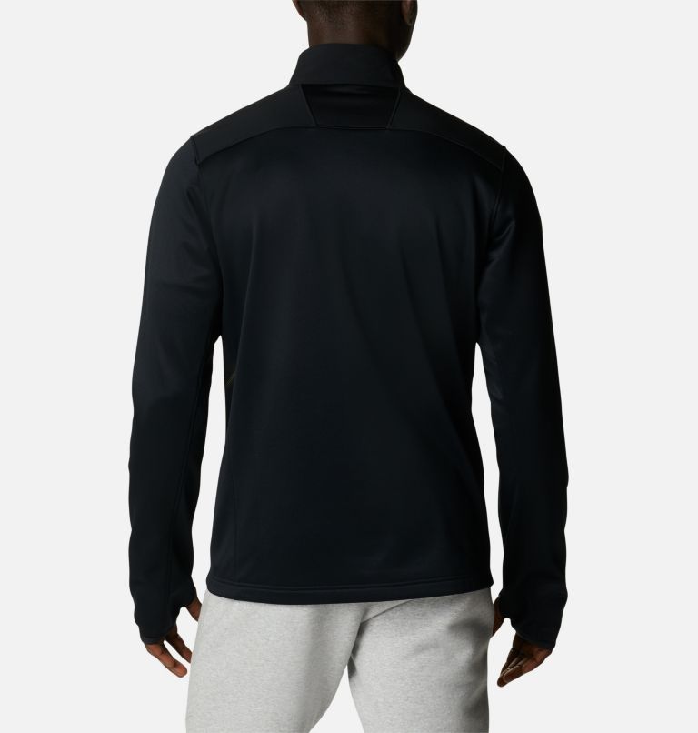 Men's Bubba Wallace Quarter Zip Pullover, Color: Black, image 2