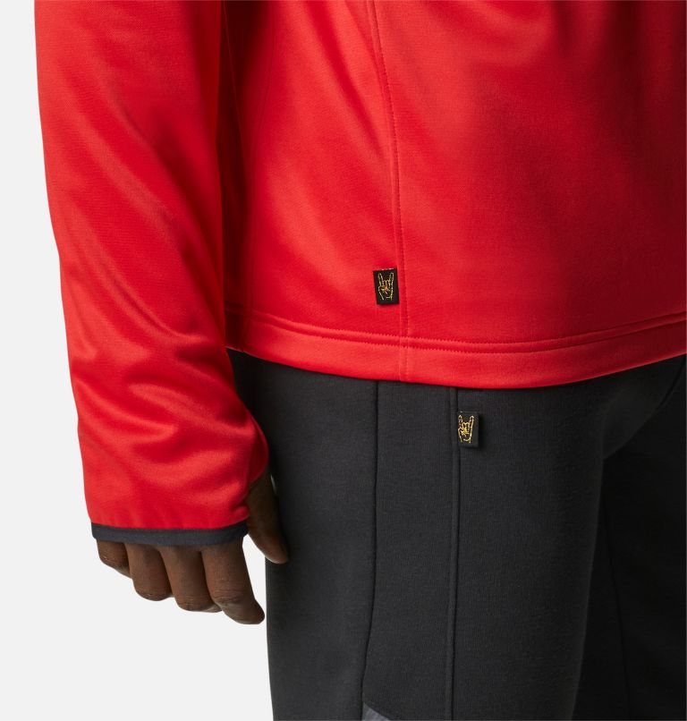 Men's Bubba Wallace Quarter Zip Pullover, Color: Red Spark, image 6