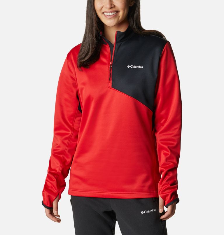 Men's Bubba Wallace Quarter Zip Pullover, Color: Red Spark, image 7