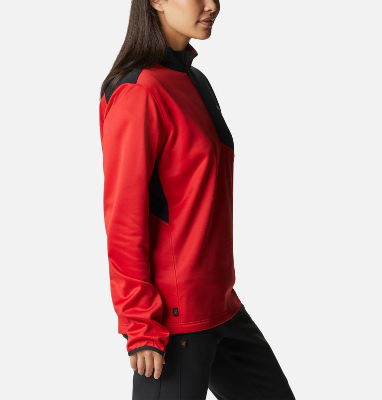 Men's Bubba Wallace Quarter Zip Pullover, Color: Red Spark, image 9