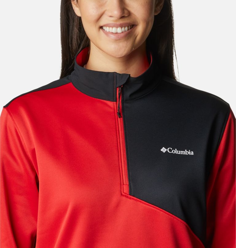 Men's Bubba Wallace Quarter Zip Pullover, Color: Red Spark, image 10