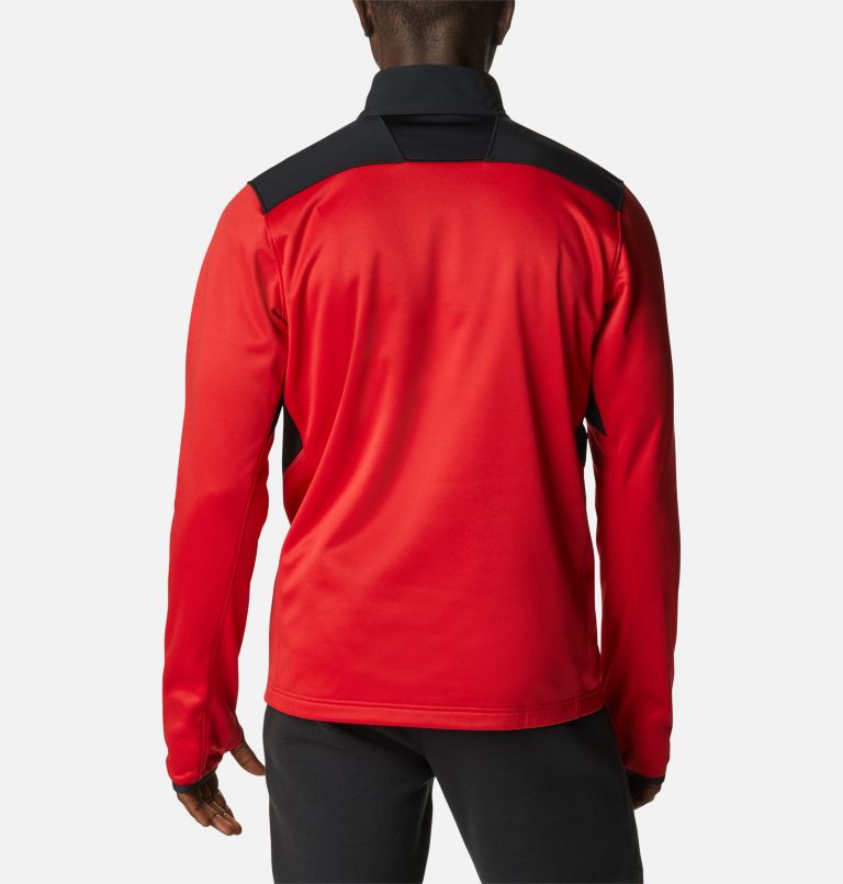 Men's Bubba Wallace Quarter Zip Pullover, Color: Red Spark, image 2