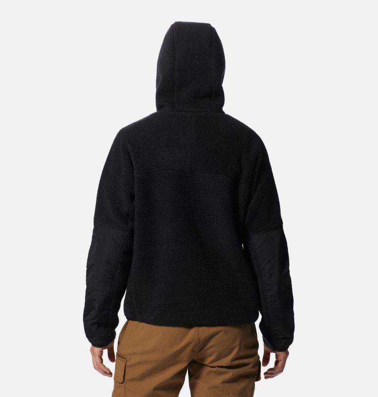 Pull à capuchon en laine polaire HiCamp Femme, Color: Black, image 2