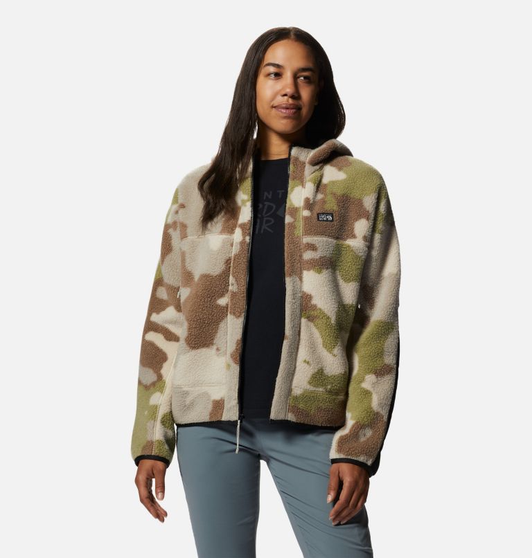 Thumbnail: HiCamp Fleece Full Zip Hoody | 285 | L, Color: Wild Oyster Pines Camo, image 5