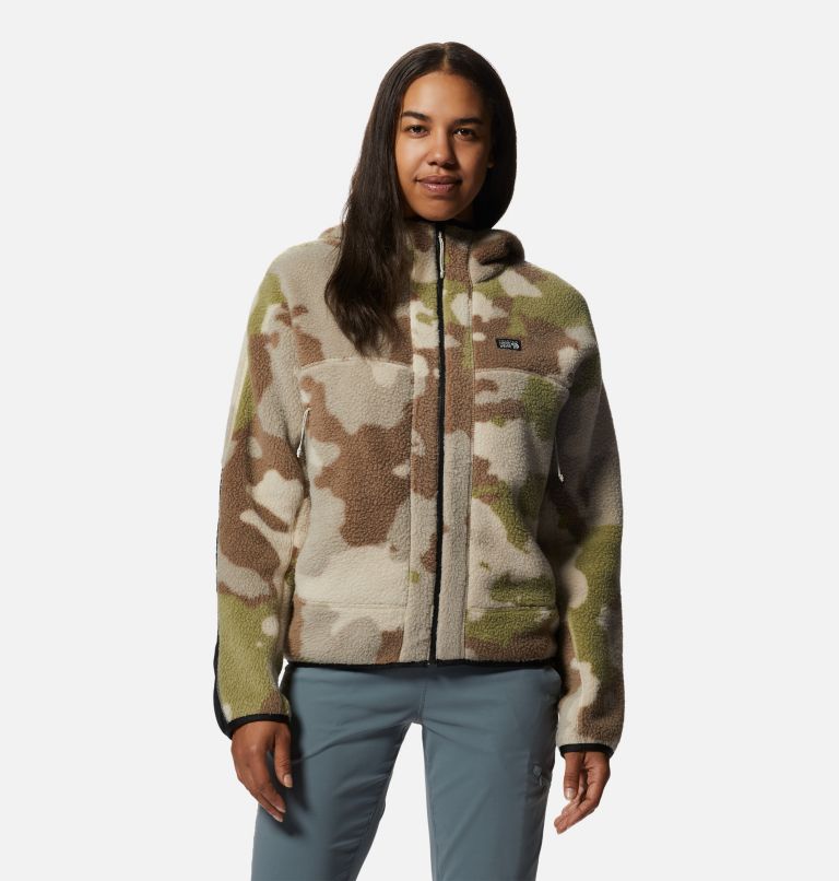 Thumbnail: HiCamp Fleece Full Zip Hoody | 285 | L, Color: Wild Oyster Pines Camo, image 1