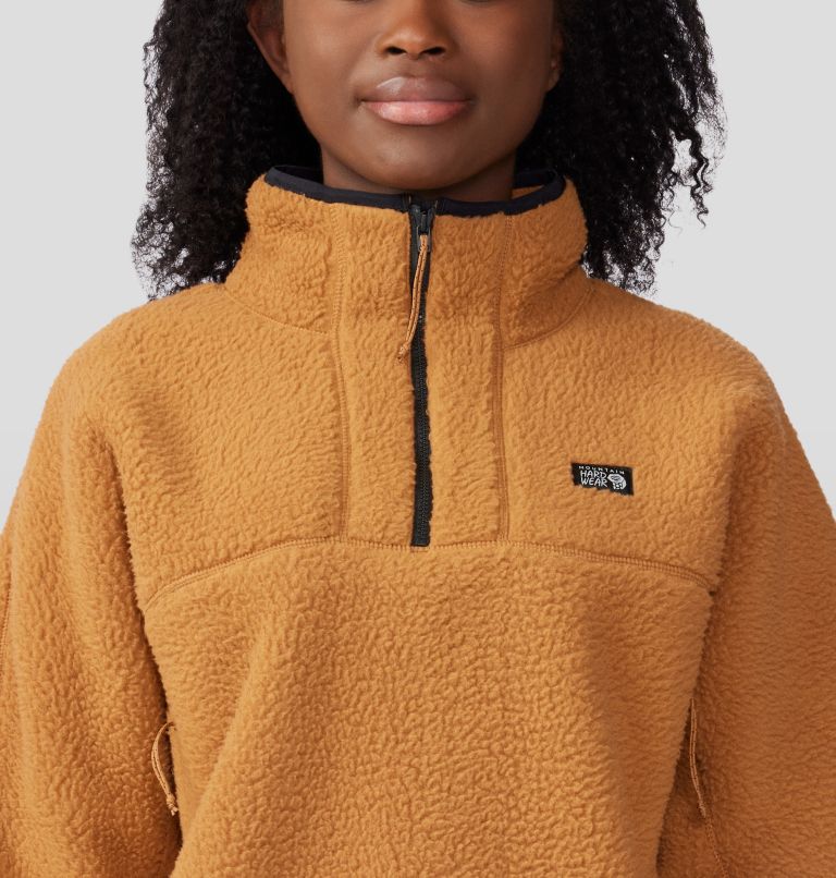 Copper pile fleece jacket Woman