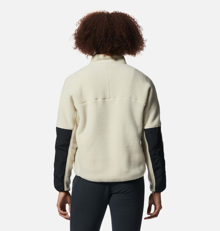 Women's HiCamp Fleece Pullover, Color: Wild Oyster, image 2