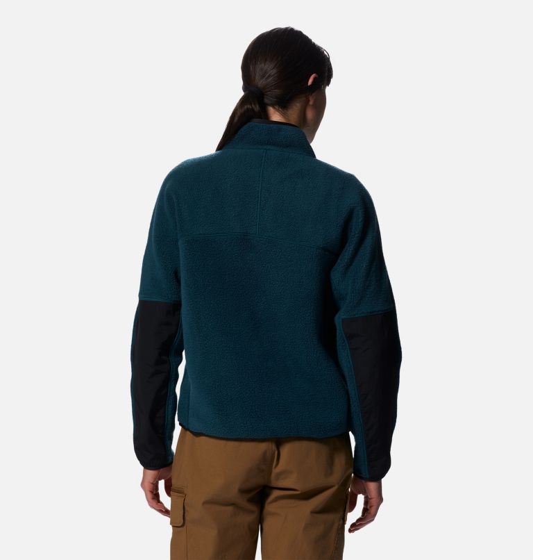 HiCamp Fleece Pullover | 375 | M, Color: Dark Marsh, image 2