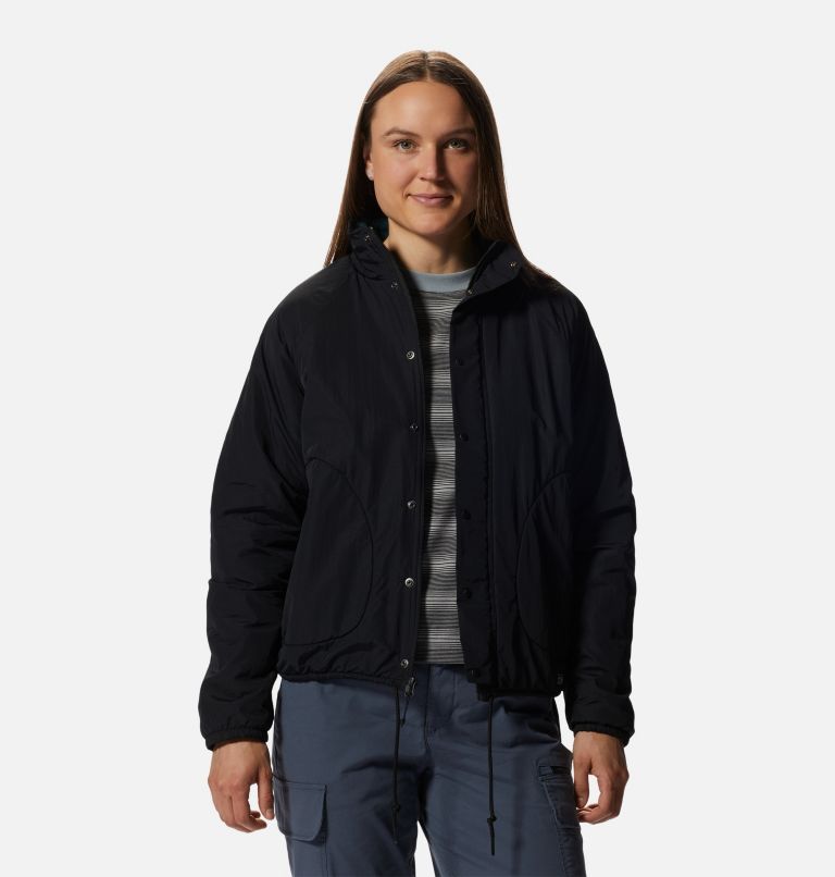 Water-Resistant Puffer Shacket