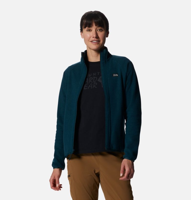 Thumbnail: Women's Explore Fleece Jacket, Color: Dark Marsh, image 6