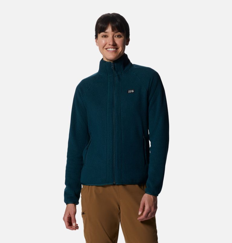 Explore Fleece Jacket | 375 | M, Color: Dark Marsh, image 1