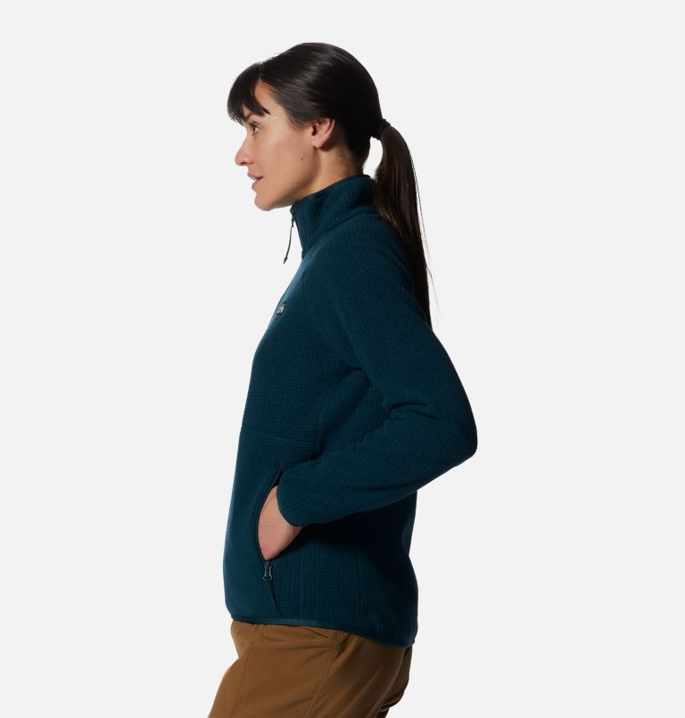 Women's Explore Fleece Half Zip, Color: 375, image 3