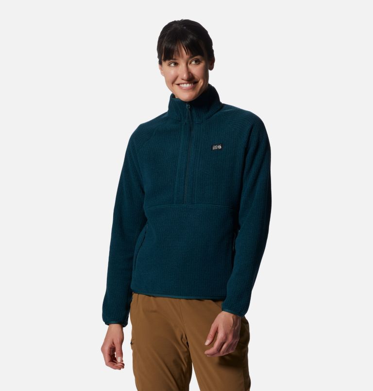 Women's Explore Fleece Half Zip, Color: 375, image 1