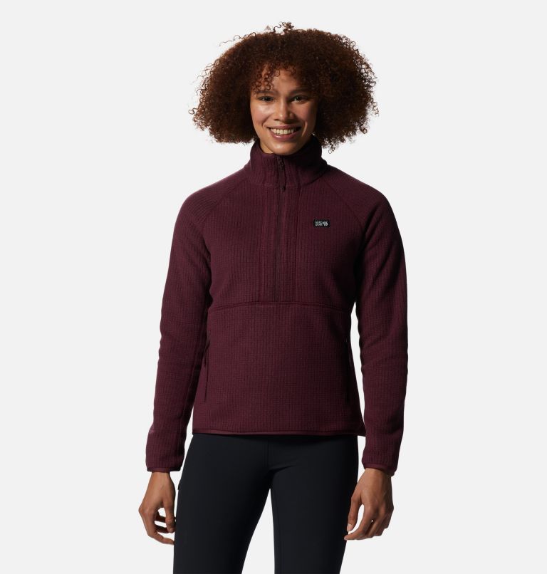 York Half-Zip Sweatshirt Red – Wuxly