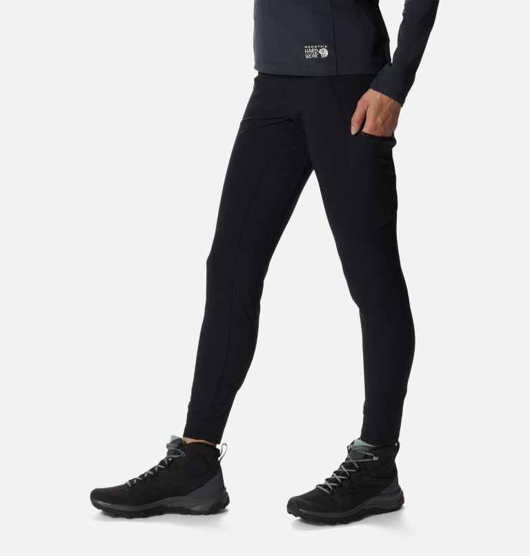 Women's Winter Journey Tight, Color: Black, image 3