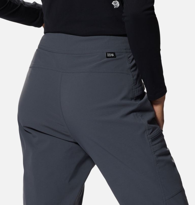 Pantalon taille haute doublé Dynama Femme, Color: Iron Grey, image 5