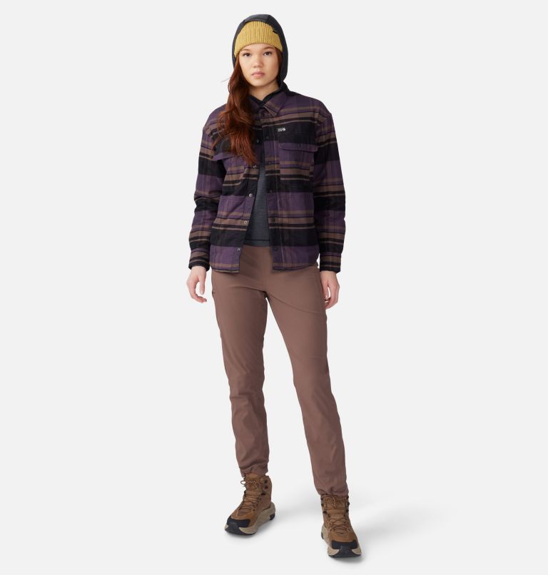 Pantalon taille haute doublé Dynama Femme, Color: Choss, image 9