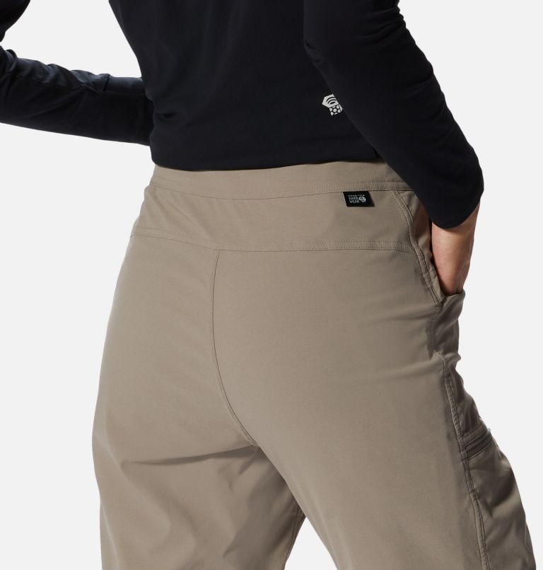 Pantalon taille haute doublé Dynama Femme, Color: Dunes, image 5