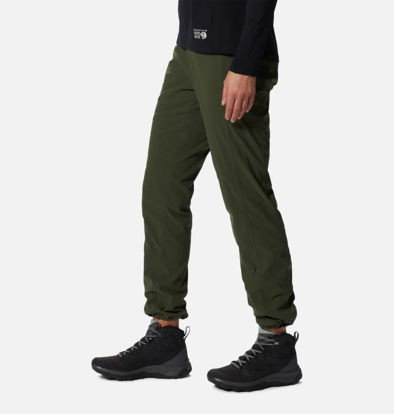 Women's Dynama Lined High Rise Pant, Color: Surplus Green, image 3