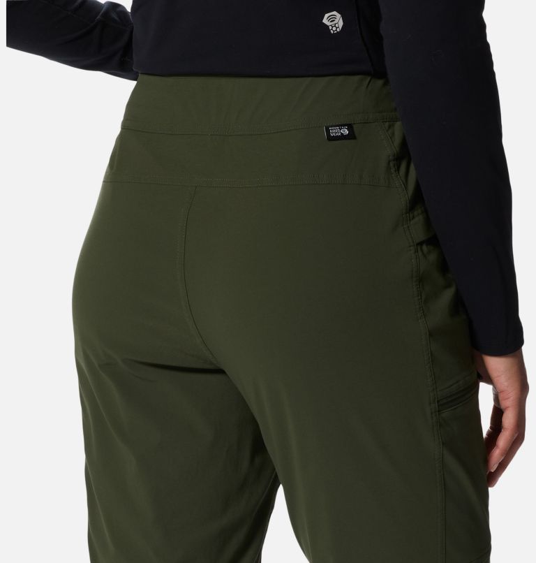 Pantalon taille haute doublé Dynama Femme, Color: Surplus Green, image 5