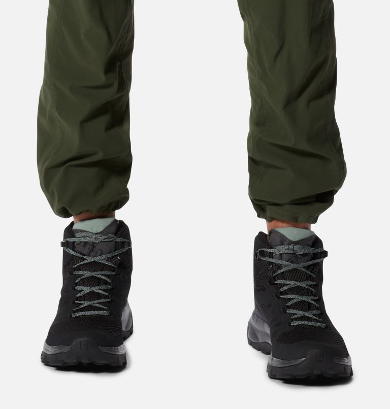 Pantalon taille haute doublé Dynama Femme, Color: Surplus Green, image 6